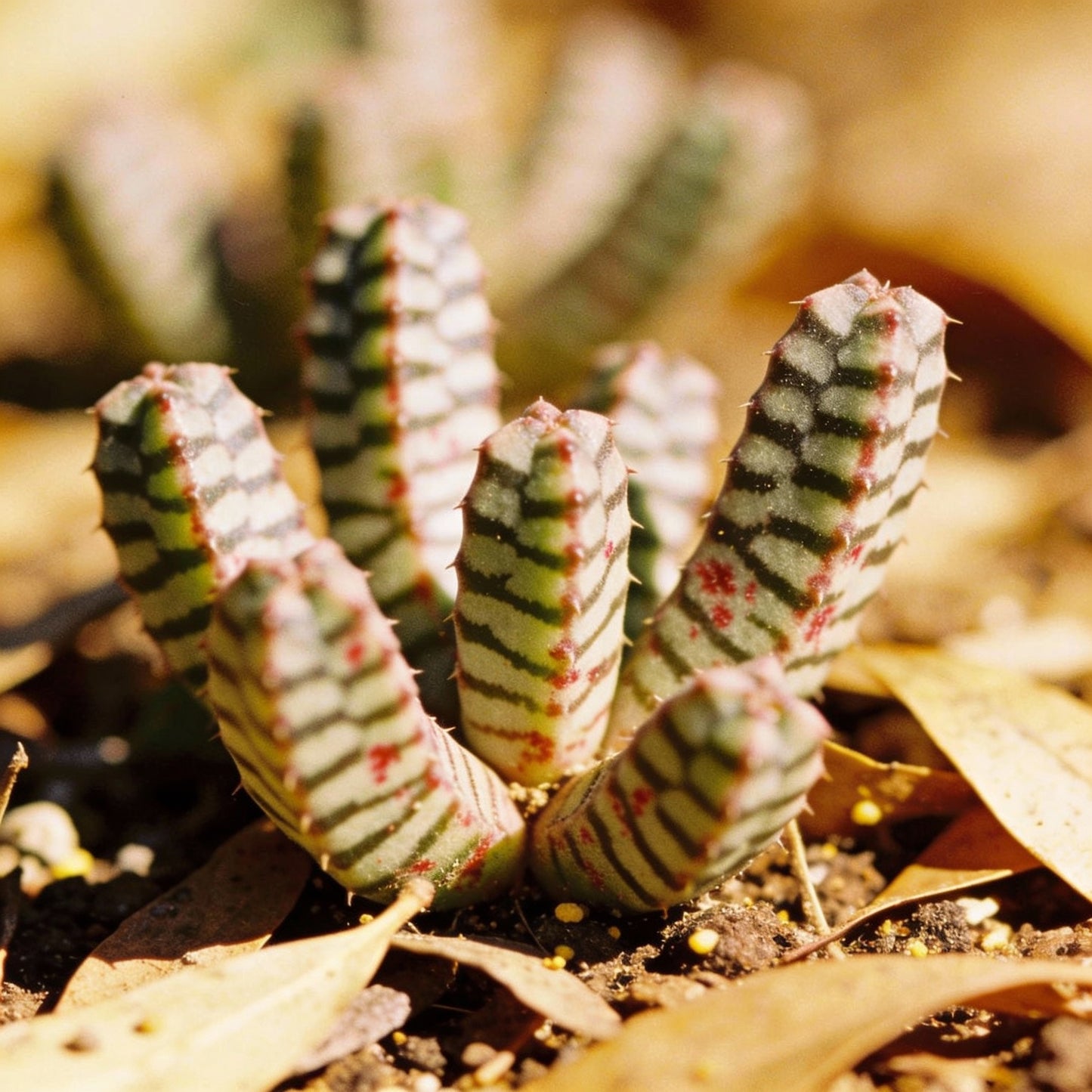 Huernia Zebrina Lifesaver Cactus Seeds for Garden Planting