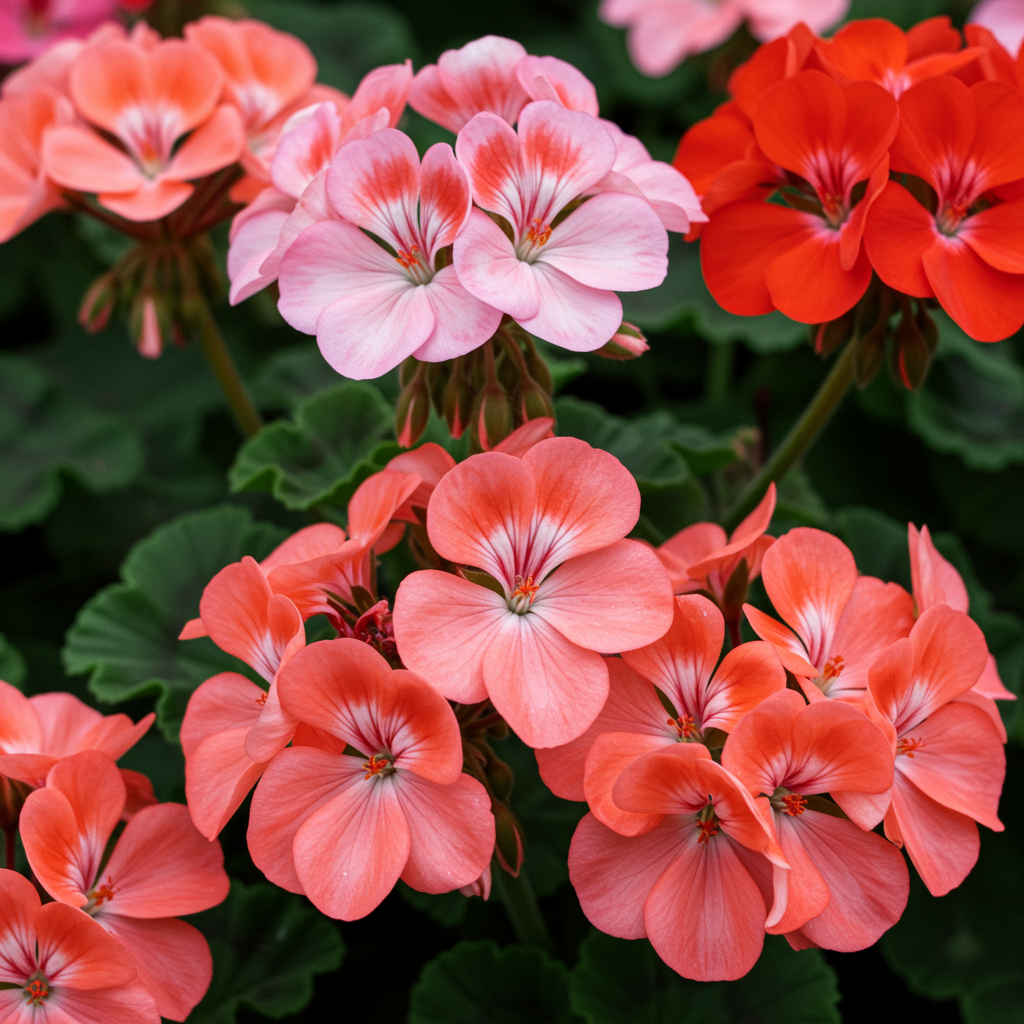Geranium Flower Seeds for Garden and Containers