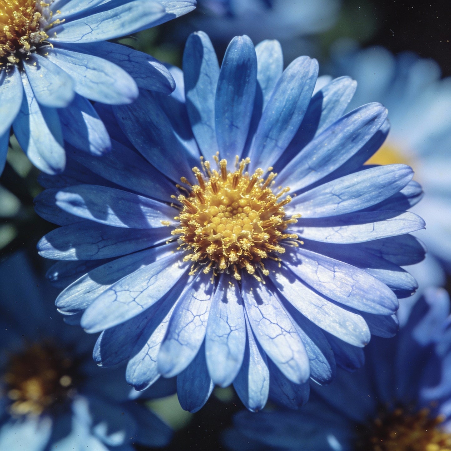 Giant Blue Moon Aster Flower Seeds for Garden Planting