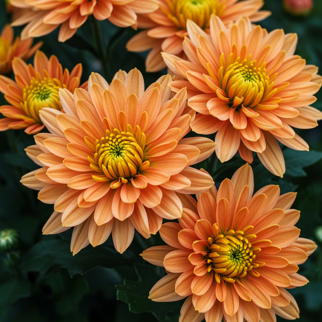Earth Cent Crisantamo Flower Seeds for Garden Planting