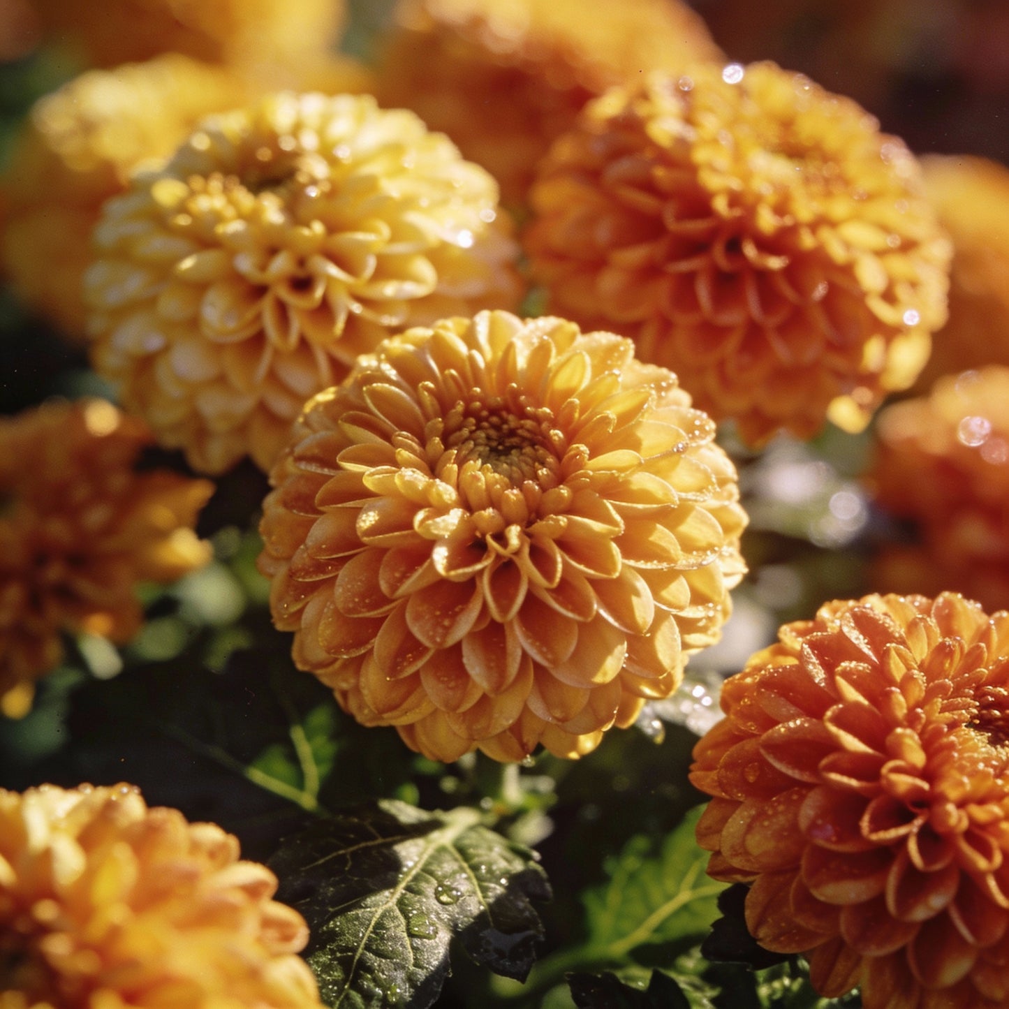 Earth Cent Crisantamo Flower Seeds for Garden Planting