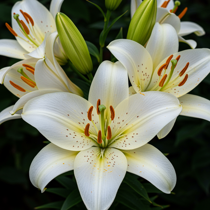 Fiore Lilium Seeds Vague Perfume Bonsai for Garden Planting