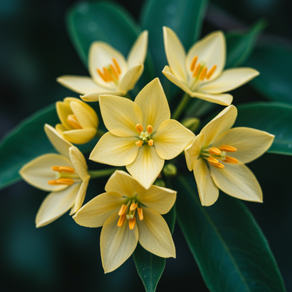 Lily Scented Creeper Bonsai Light Yellow Flower Seeds for Garden Planting