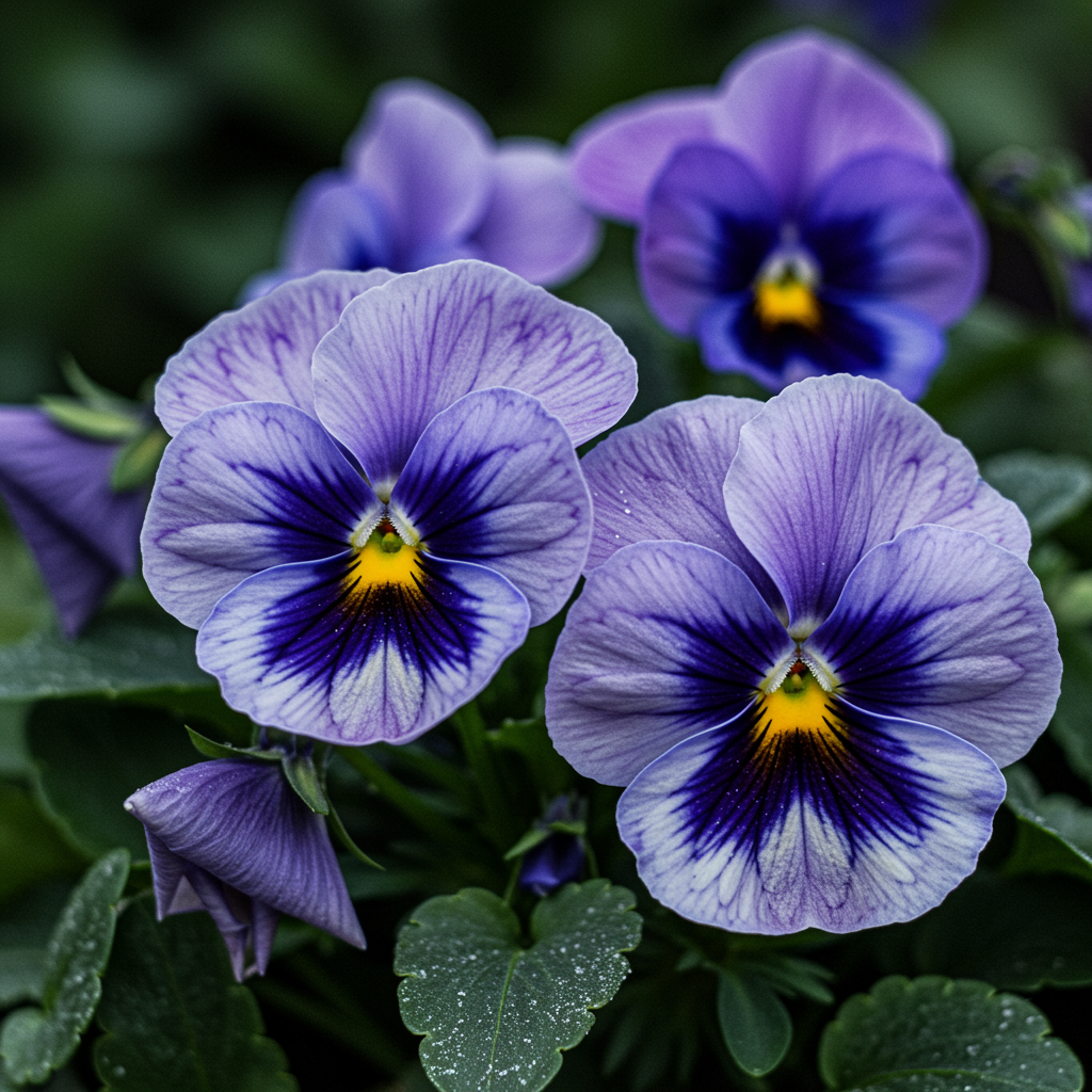 Pansy Cooling Greeting Frost Seeds for Garden Planting