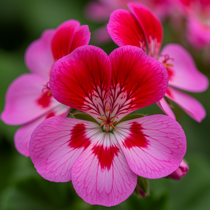 Semi Geranium Saturn Stars Flower Seeds for Garden Planting
