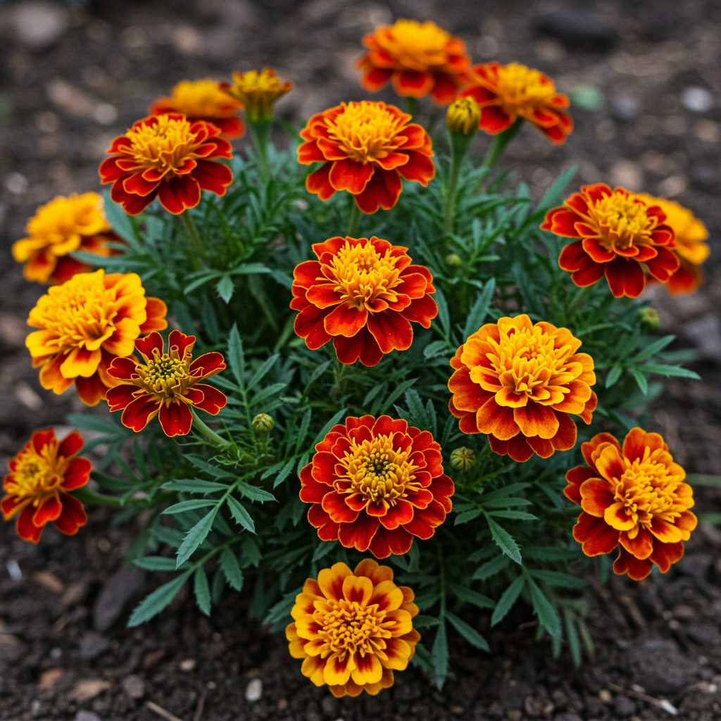 Marigold French Fireball Seeds for Garden Planting