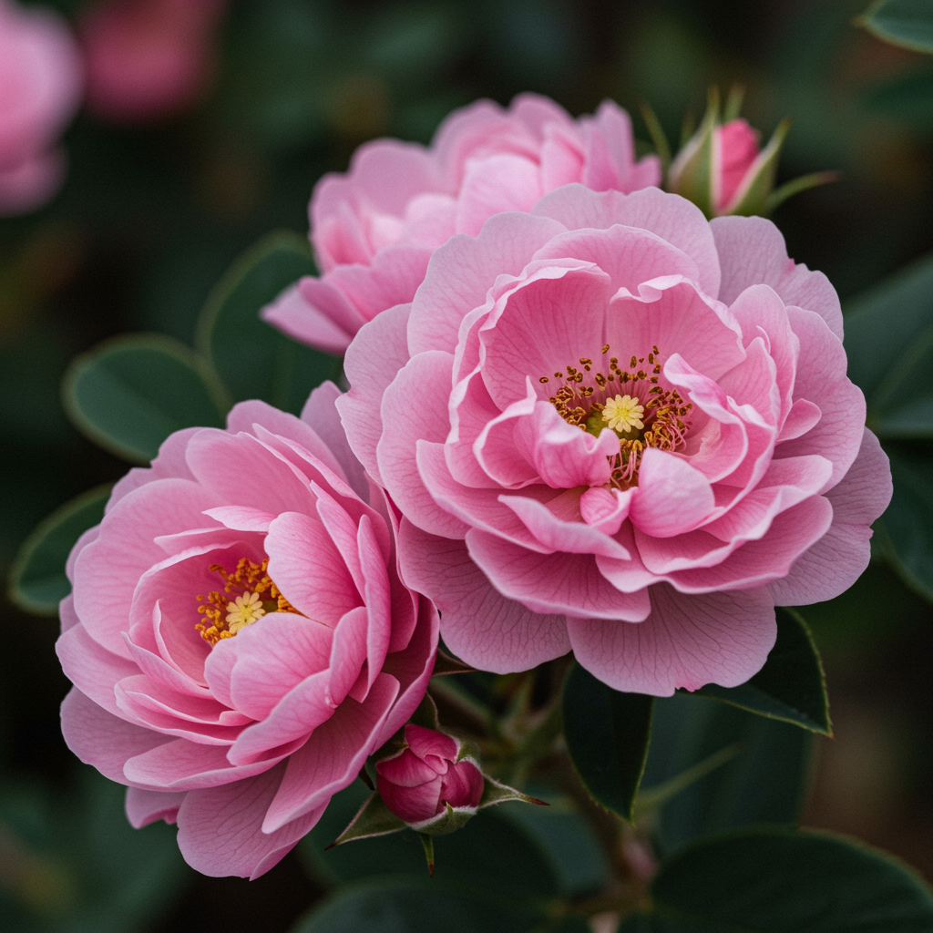 Eschscholtzia Thai Silk Rose Chiffon Flower Seeds for Garden Planting