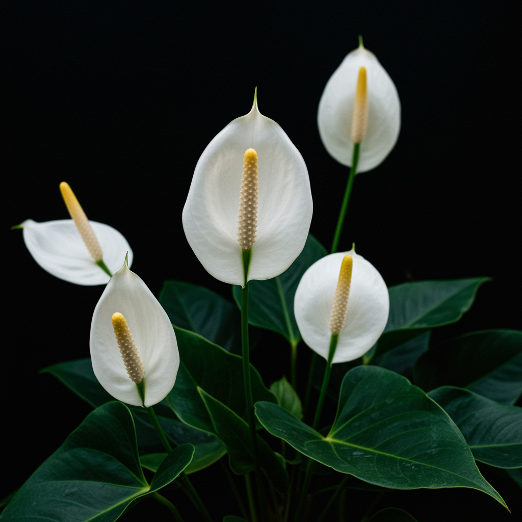 Anthurium Andraeanum White Seeds for Indoor and Garden Planting