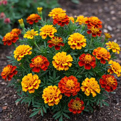 Marigold French Durango Mixed Seeds for Garden Planting