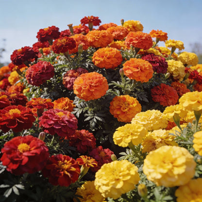 Marigold French Durango Mixed Seeds for Garden Planting