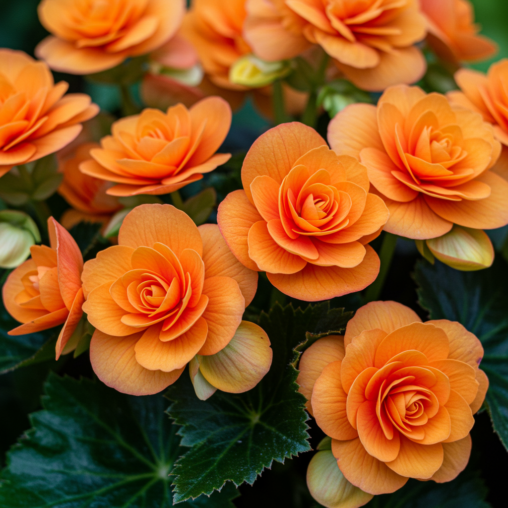 orange-yellow-begonia-flower-seeds-bicolor-begonia-flower-seeds-for-garden