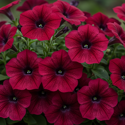 Burgundy Petunia Seeds - Burgundy Petunia Flower Seeds for Garden