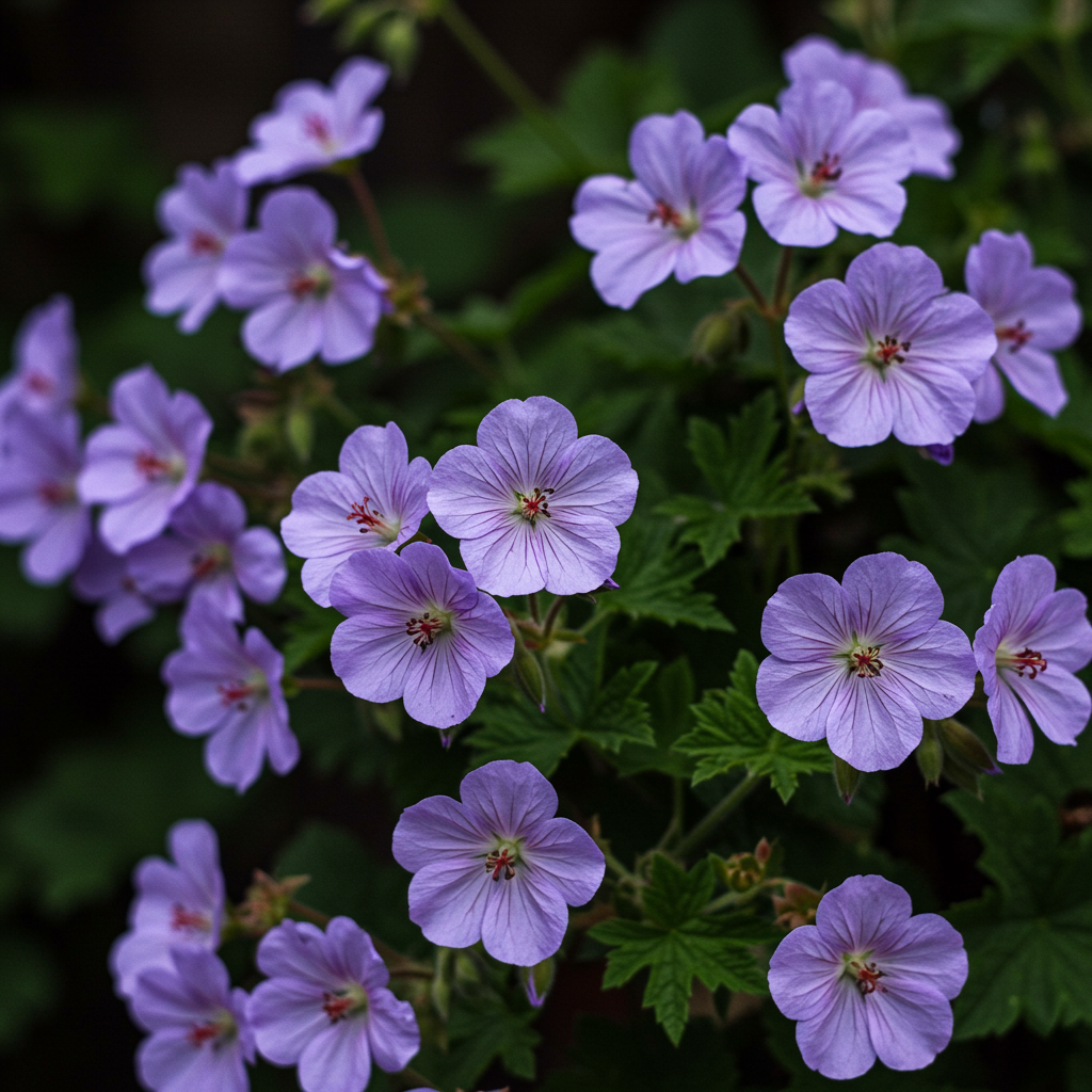 Climbing Geranium Light Violet Seeds - Geranium Flower Seeds for Garden