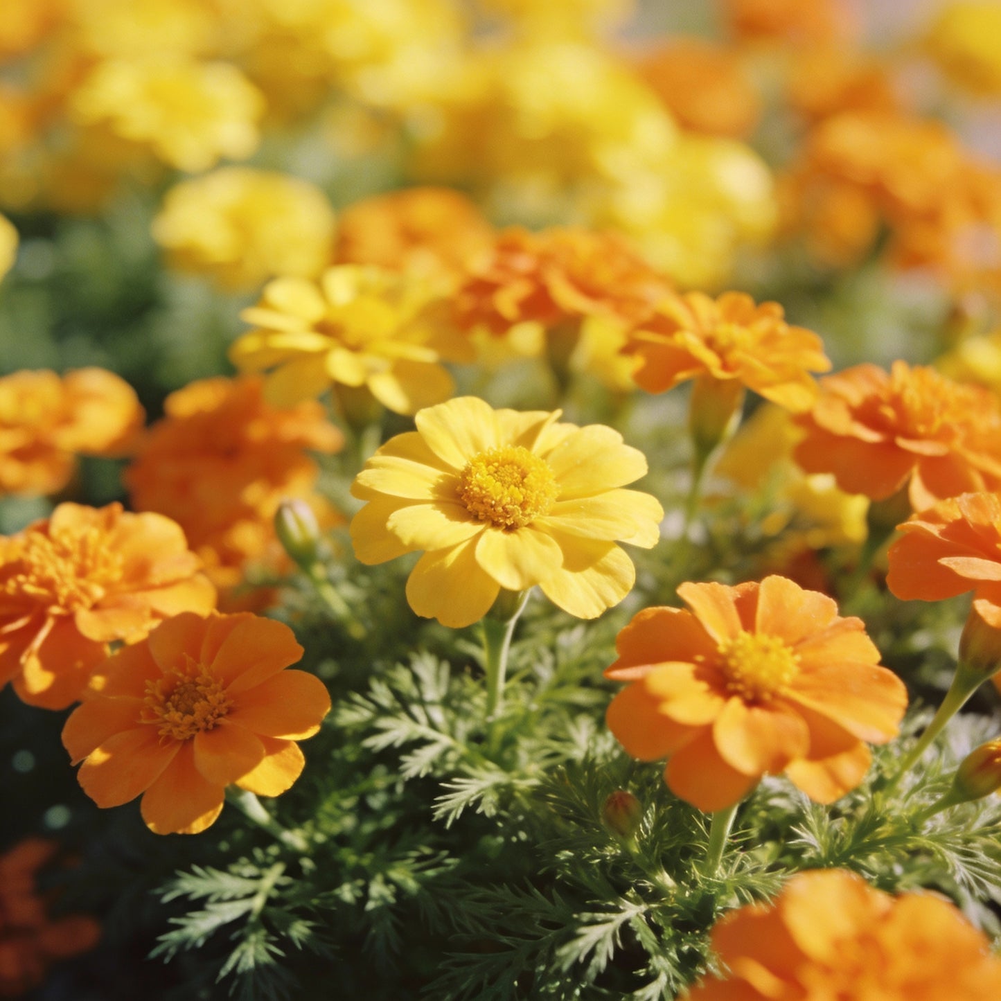 Signet Marigold Seeds – Delicate Edible Garden Blooms