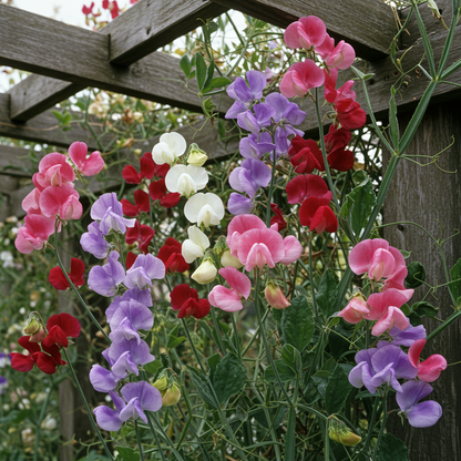 Sweetpea Streamer Mix Seeds for Garden Planting