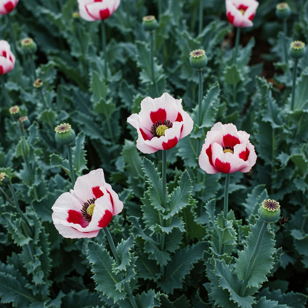 Papaver Poppy Victoria Cross Seeds for Garden Planting