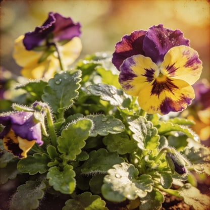 Viola Cornuta Brush Strokes Seeds for Garden Planting