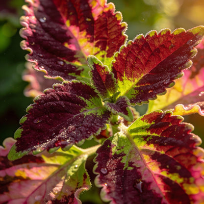 Coleus Heirloom Seeds - Pink Soft Pastels to Fuchsia and Magenta