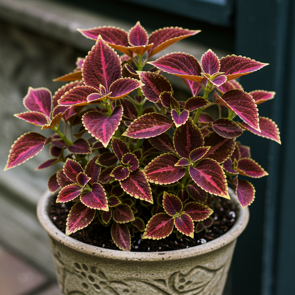 Coleus Wizard Sunset Seeds for Garden Planting