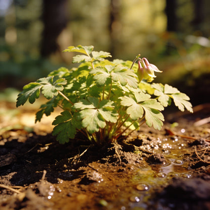 Semiaquilegia Ecalcarata Seeds for Garden Planting