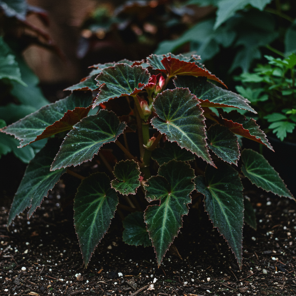 Orange Yellow Begonia Flower Seeds - Bicolor Begonia Flower Seeds for Garden