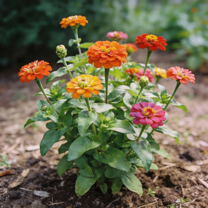 State Fair Mix Zinnia Seeds - Zinnia Flower Seeds for Garden Planting