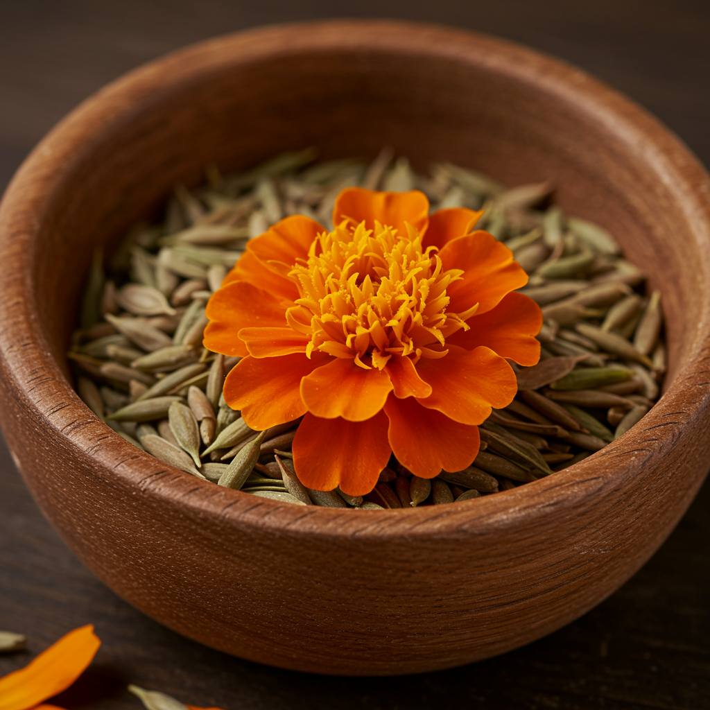 Marigold French Fireball Seeds for Garden Planting