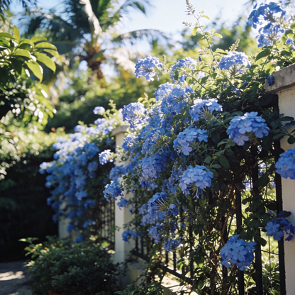 Plumbago Flower Seeds - Sky Blue Plumbago Flower Seeds for Garden