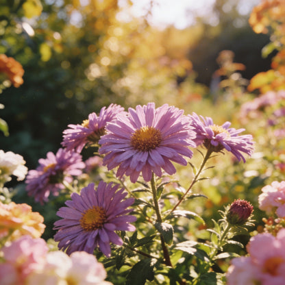 Mauve Aster Flower Seeds - Aster Flower Seeds for Garden