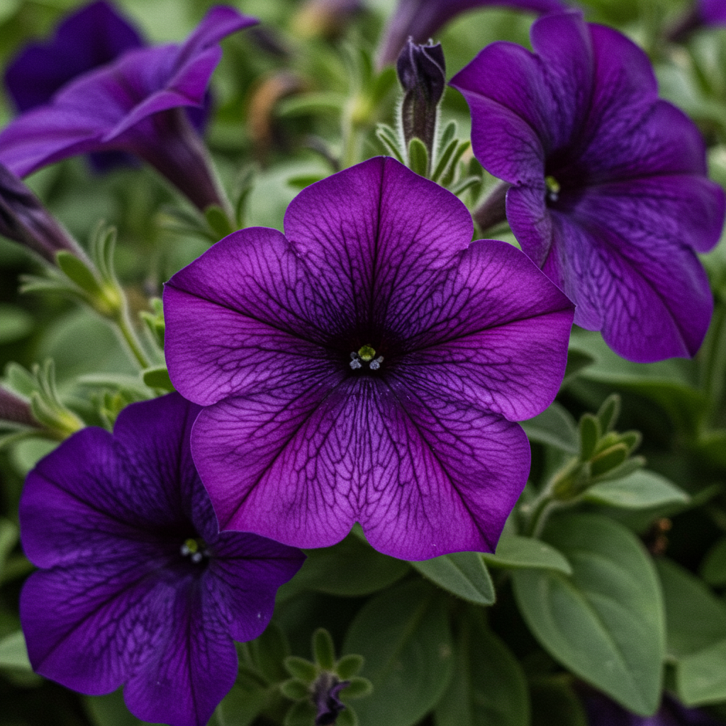 Violet Petunia Seeds - Violet Petunia Flower Seeds for Garden