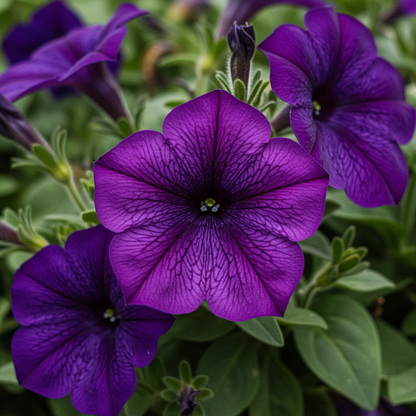 Violet Petunia Seeds - Violet Petunia Flower Seeds for Garden