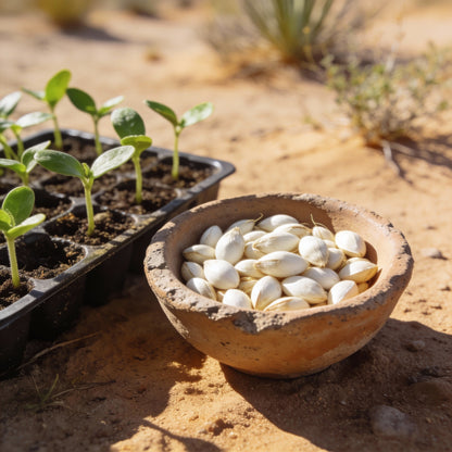 White Yucca Filamentosa Flower Seeds for Garden Planting