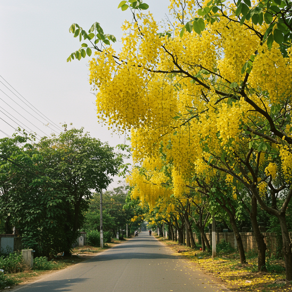 Fistula Golden Shower Flower Seeds for Garden Planting