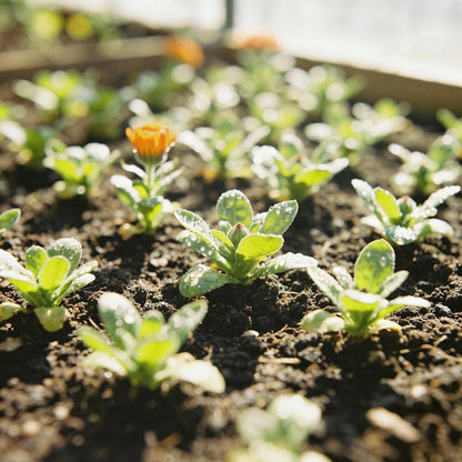 Soft Peach Calendula Flower Seeds for Garden Planting