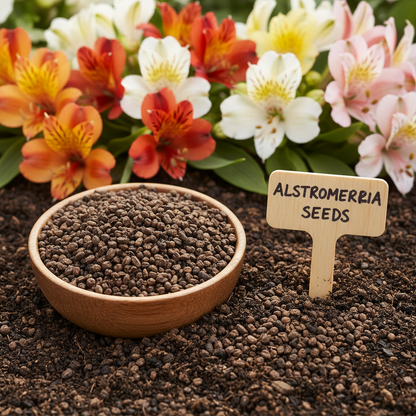 Alstroemeria Peruvian Lily Seeds - Peruvian Lily Flower Seeds for Garden