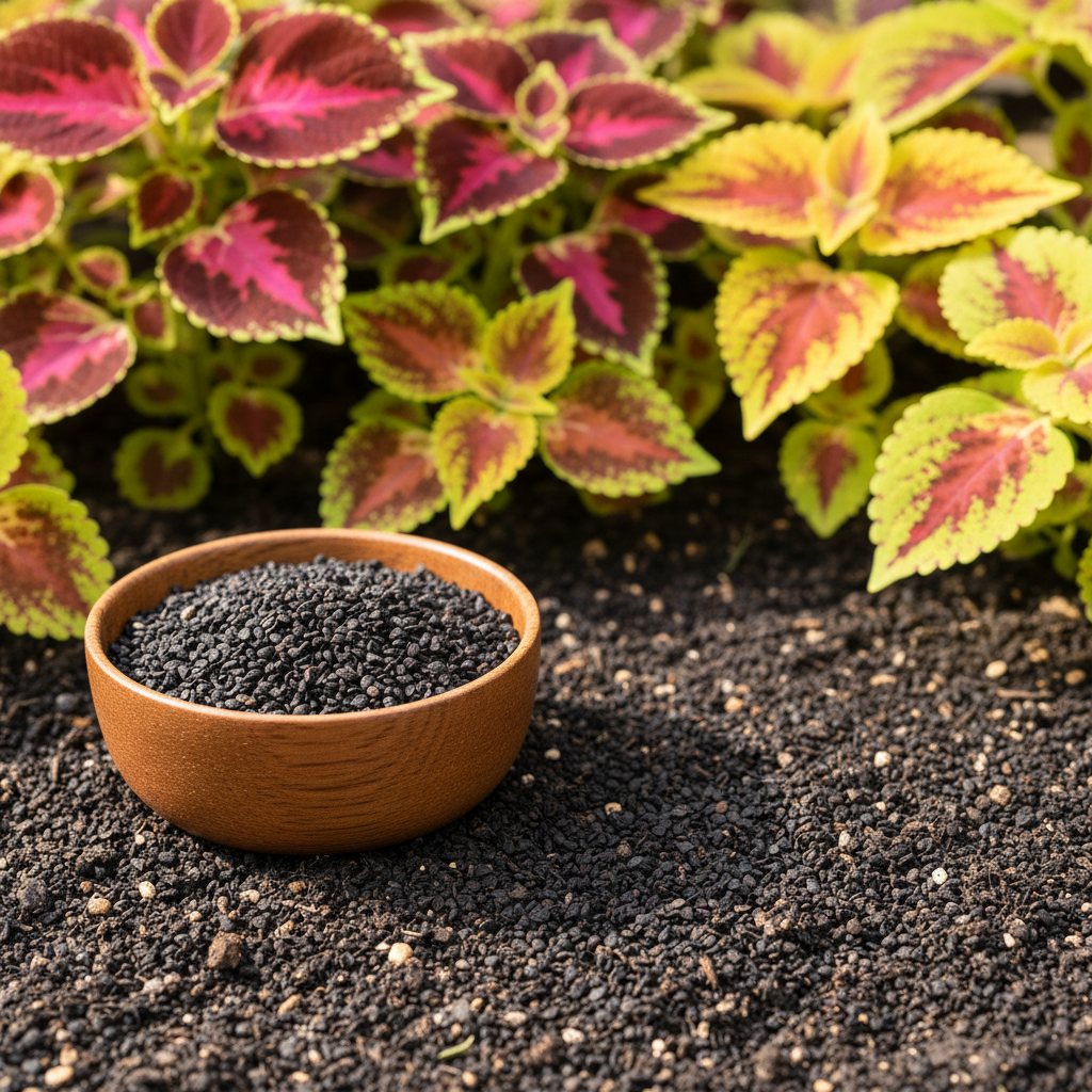 Blue Mix Rare Coleus Seeds – Vibrant Foliage for Garden Containers