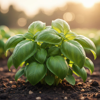 Genovese Basil Seeds – Heirloom Aromatic Culinary Herb