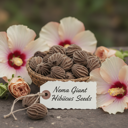 Nema Giant Hibiscus Flower Seeds for Planting