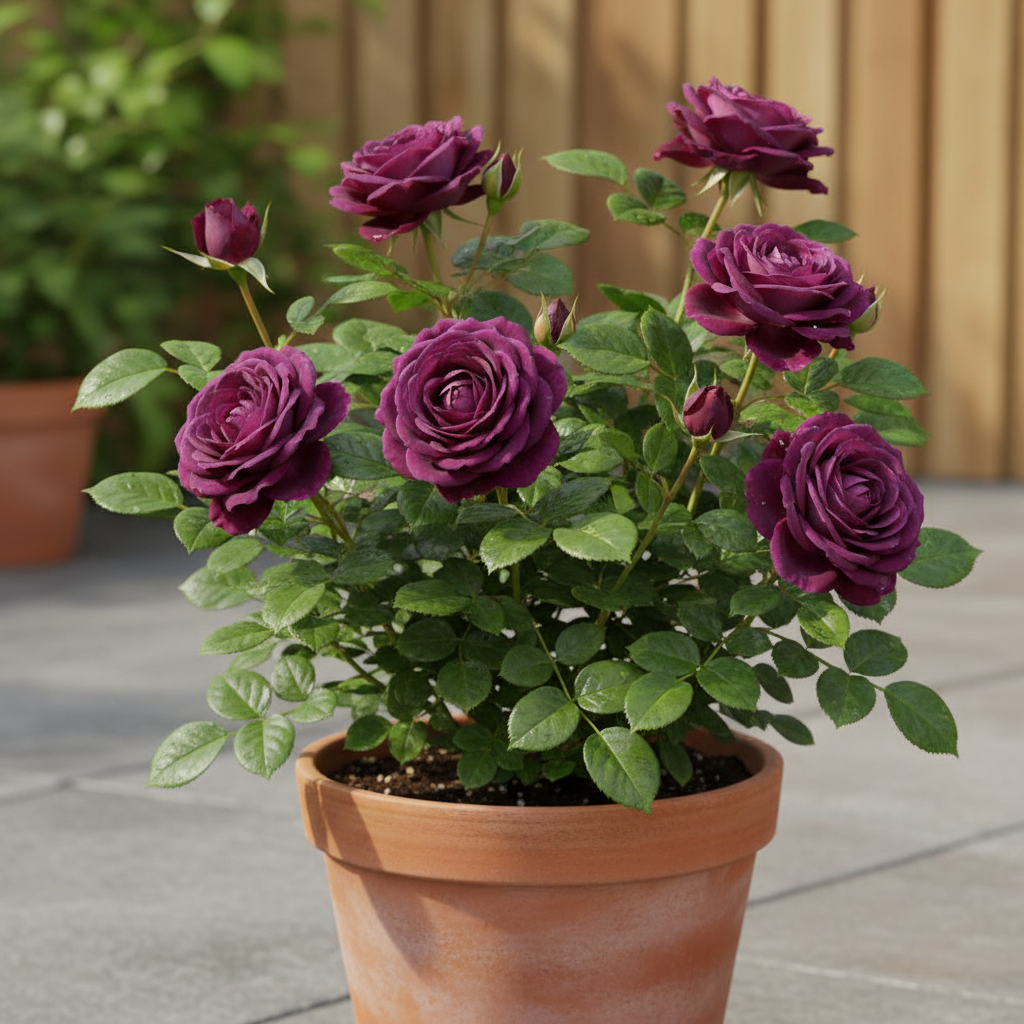Purple Rose Flower Seeds – China Rose for Planting