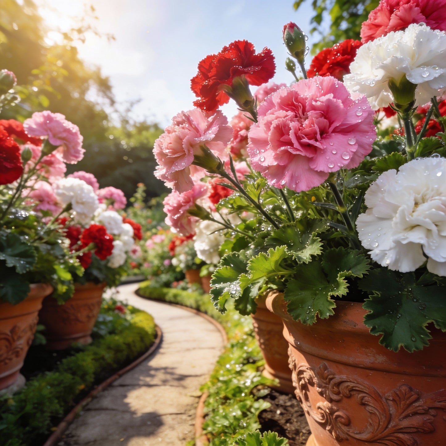 Carnation Seeds Dianthus Caryophyllus for Garden Planting