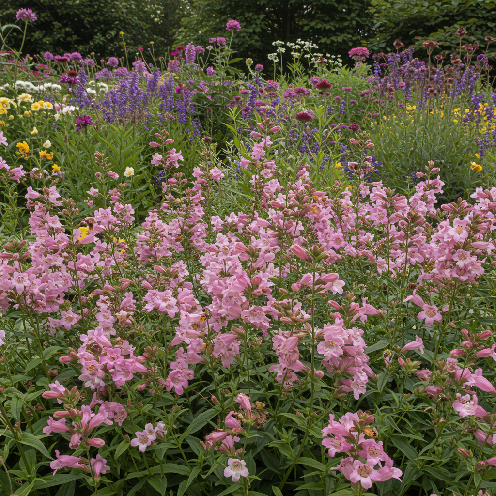 Penstemon Esprit Mixed Flower Seeds for Garden Planting