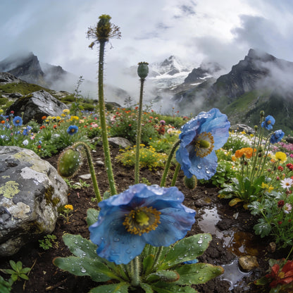 Meconopsis Napaulensis Flower Seeds for Garden Planting