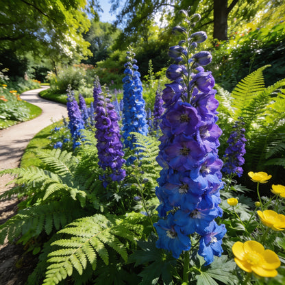 Aconitum Sachalinense Flower Seeds for Garden Planting
