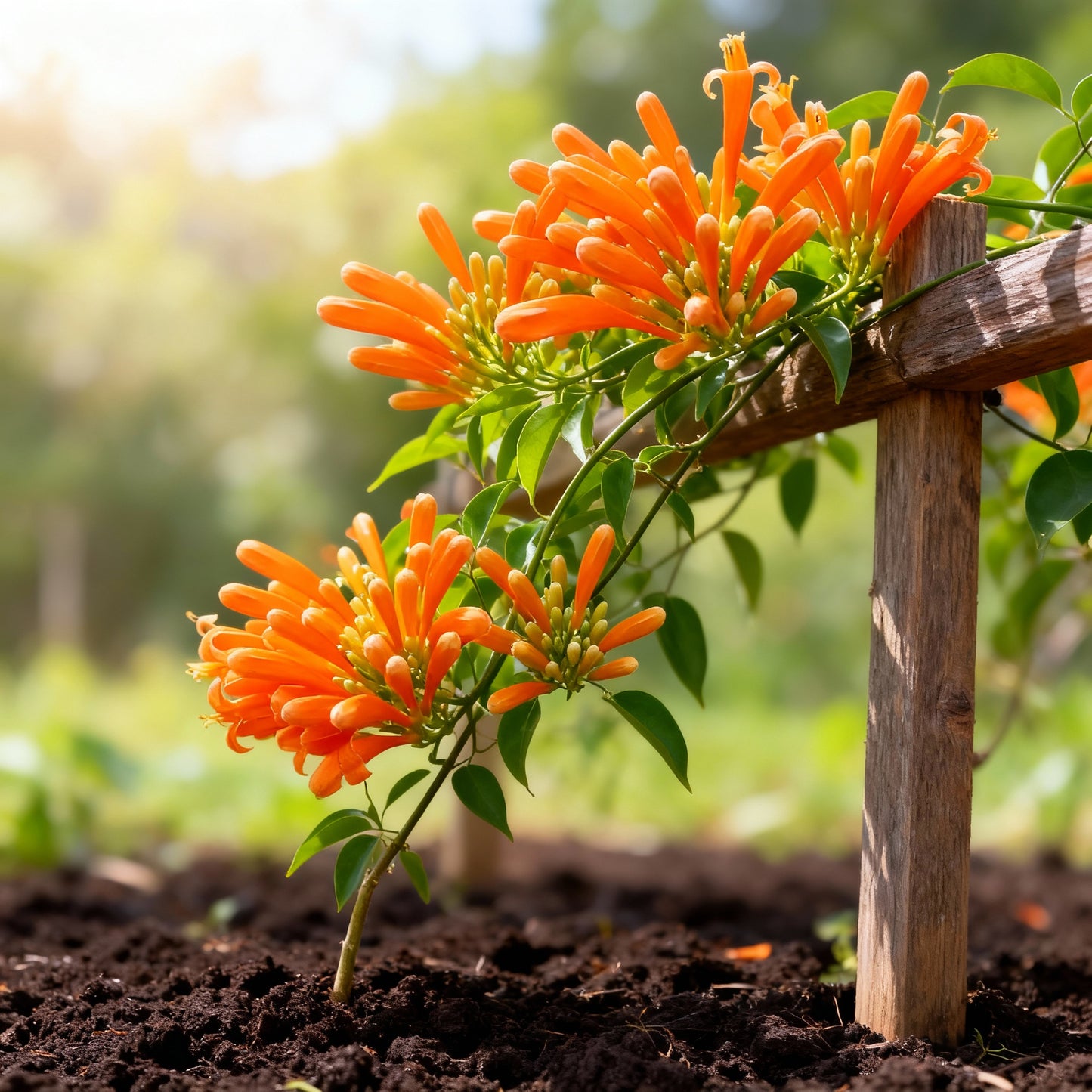 Orange Pyrostegia venusta Seeds for Planting - Trumpet Vine