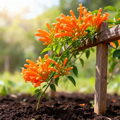 Orange Pyrostegia venusta Seeds for Planting - Trumpet Vine