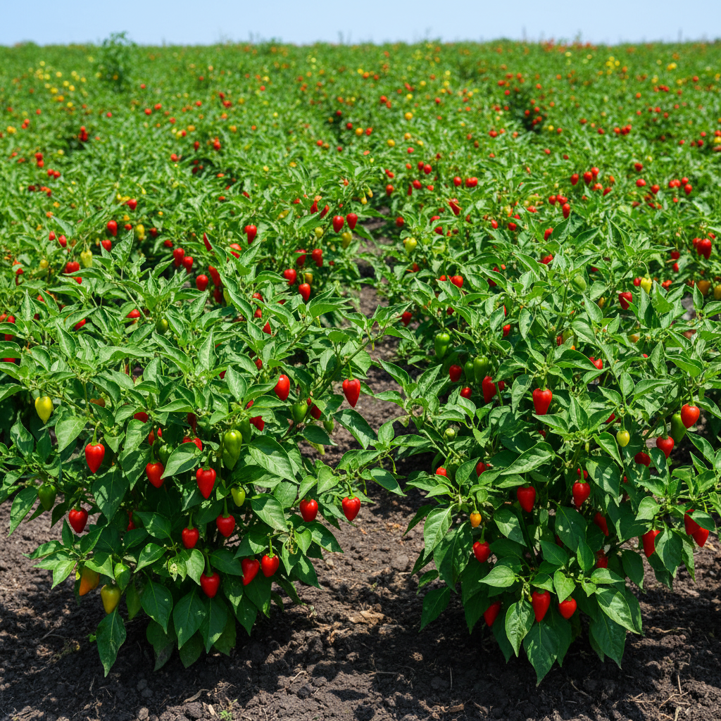 Hot Pepper Biquinho Red Vegetable Seeds for Planting – Grow Vibrant Spicy Red Peppers