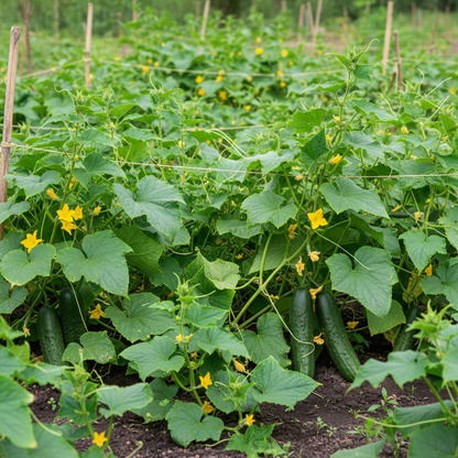 Corinto Cucumber Seeds for Planting – High Yield Crisp Sweet Hybrid for Greenhouse & Garden