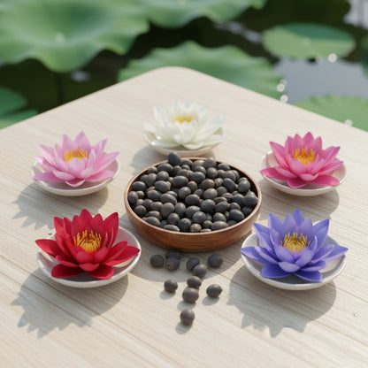 Mixed Colour Lotus Seeds for Planting