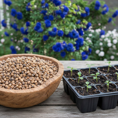 Blue Climbing Rose Flower Seeds for Planting