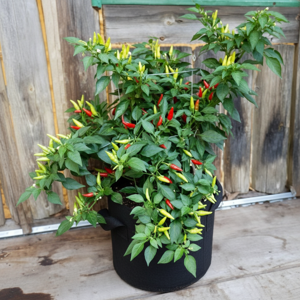 Thai Bird’s Eye Chili Pepper Seeds for Planting – Fast-Growing GMO-Free for Outdoor Vegetable Gardens